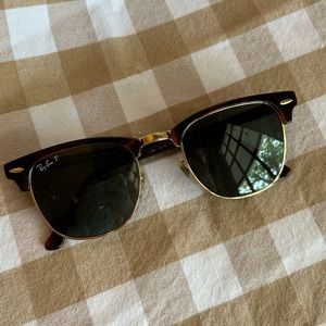 RAY BAN Polarized UNISEX Clubmaster Sunglasses